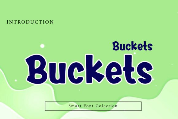 Buckets: A Smart Display Typeface for Modern Editorial Design