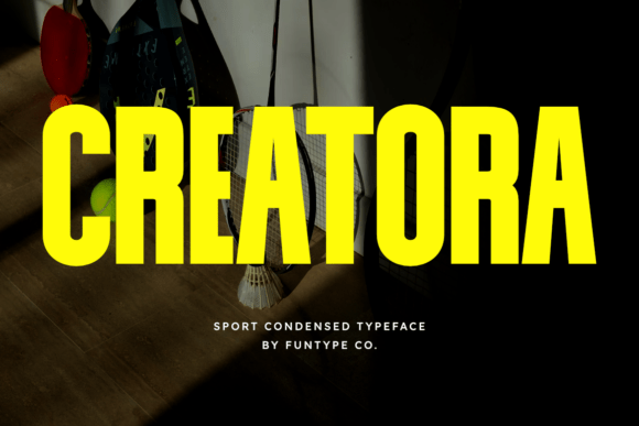Creatora: The Bold Display Typeface for Impact