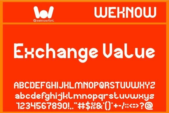 Exchange Value: The Modern Sans Serif Typeface for Bold Campaigns