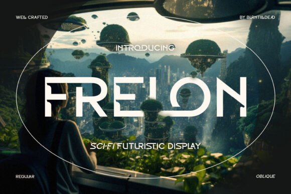 Frelon: A Futuristic Typeface for Modern Makers