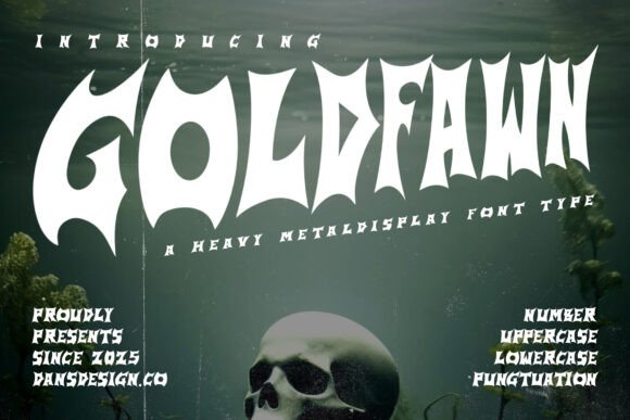 Goldfawn: A Bold Blackletter Font for Edgy Web Design