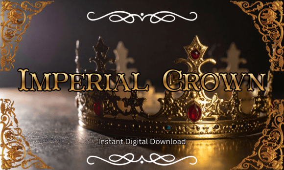 Imperial Crown: A Royal Serif Font for Crafters
