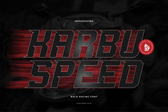 Karbu Speed Typeface for Digital Design