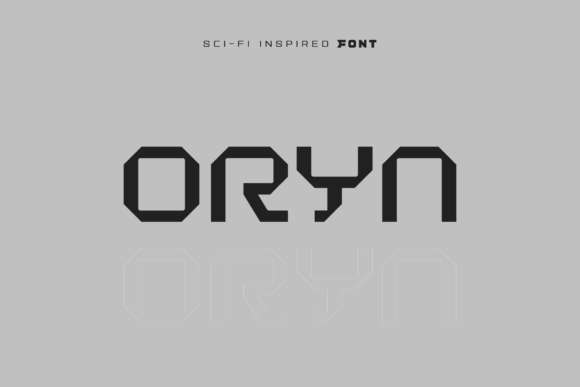 Oryn: A Bold Geometric Typeface for Digital Brands