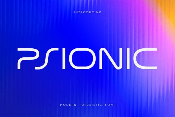 Psionic: The Ultimate Futuristic Display Font