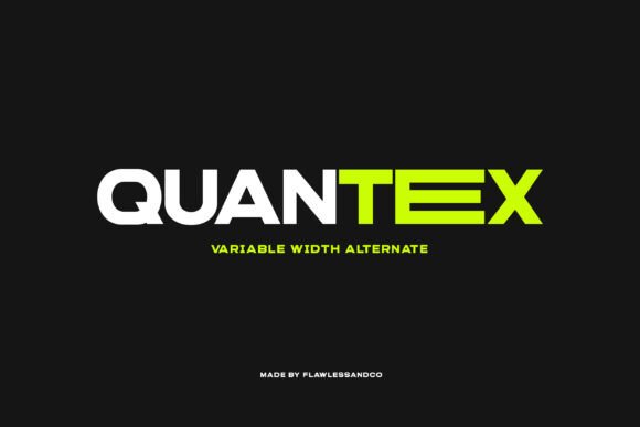 Quantex Typeface for Modern Brand Identity