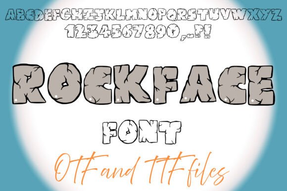 Rockface: A Rugged Display Font for Crafters