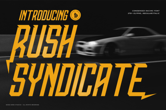 Rush Syndicate Font for Bold Branding