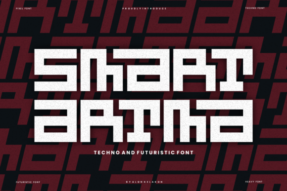 Smart Artma Font for Cyberpunk Crafts