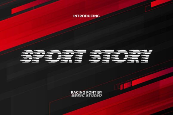 Sport Story Font for High-Impact Campaigns