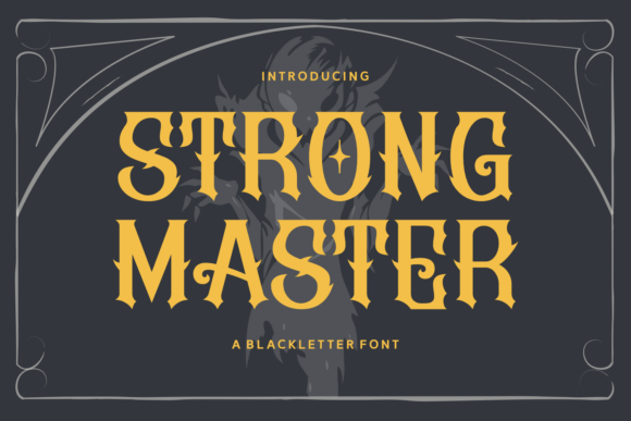 Strong Master Font for Bold Business Branding
