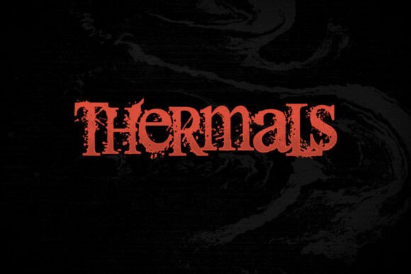 Thermals Font for Bold Craft Designs